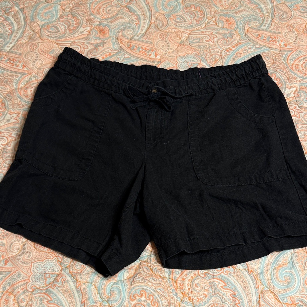Lane Bryant Black Women's Cargo Shorts